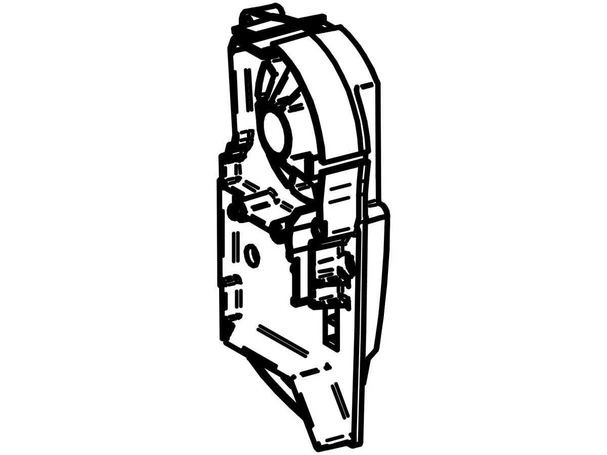 Thule Omnistor Binnenkap Rechts 5003 4 Thule Omnistor Binnenkap Rechts 5003 - Afbeelding 2