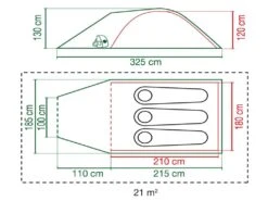 Coleman Kobuk Valley 3 Plus BlackOut Koepeltent -Kampeer Speciaal Winkel 430488 430488 images other coleman kobuk valley 3 plus afmetingen ecommerce