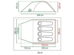 Coleman Kobuk Valley 4 Plus BlackOut Koepeltent -Kampeer Speciaal Winkel 508075 508075 images other coleman kobuk valley 4 plus afmetingen ecommerce