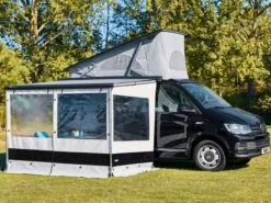 Thule Rain Blocker Front G2 Voorwand MINIVAN (L) 181 -Kampeer Speciaal Winkel 548426 548426 images other thule rain blocker g2 pack minivan ecommerce 2