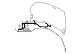 Thule Omnistor 6300 Ducato Antraciet Cassetteluifel -Kampeer Speciaal Winkel 577793 577793 images other thule adapter ducato h2 2006 375 400 cm ecommerce 3