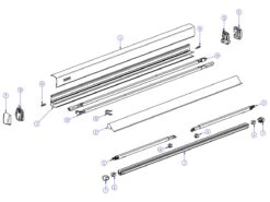 Thule Omnistor Binnenkap Rechts 3200