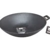 Merkloos Cast Iron Gietijzeren Wokpan -Kampeer Speciaal Winkel cast iron gietijzeren wokpan ecommerce