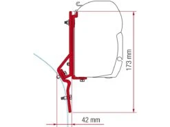 Fiamma F45 Adapter Ducato Master 1984-1998