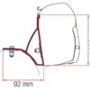 Fiamma F45 Adapter Trafic Vivaro Vanaf 2015