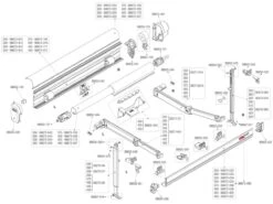 Fiamma Bovenstuk Staander Links F45S/F65S 7 Fiamma Bovenstuk Staander Links F45S/F65S -Kampeer Speciaal Winkel fiamma f45s spare parts polar white 250 450 ecommerce 9efa 4 4
