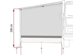 Fiamma Sun View Side Grey Zijwand Caravanstore XL -Kampeer Speciaal Winkel fiamma sun view side grey 3 ecommerce 69da 1