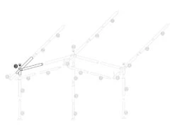 Voortentframe 25mm Linker Hoekstuk -Kampeer Speciaal Winkel hoekstuk voortentframe 25mm nummer 3 3 2 ecommerce 6740 1