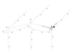 Voortentframe 25mm Rechter Hoekstuk -Kampeer Speciaal Winkel hoekstuk voortentframe 25mm nummer 4 3 2 ecommerce ca8f 1