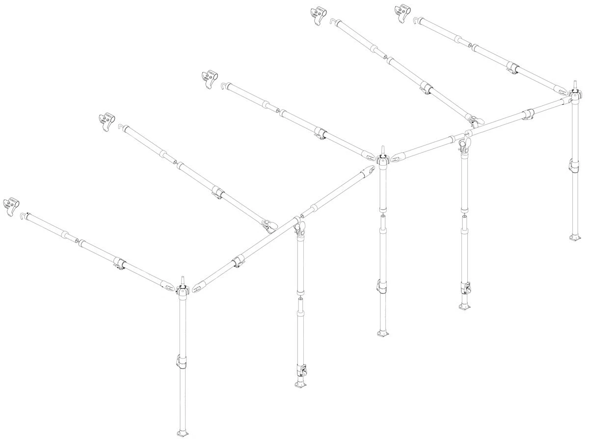 Isabella Eclipse CarbonX G20/G21 Luifelframe 3 Isabella Eclipse CarbonX G20/G21 Luifelframe