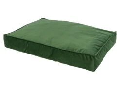 Madison Medium Lounge Velours Green Hondenkussen