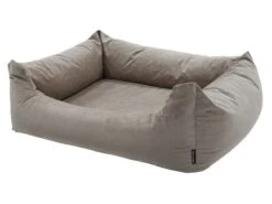 Madison Medium Velours Taupe Hondenmand