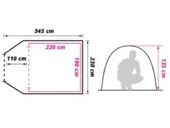Obelink Spring Easy Air Tunneltent -Kampeer Speciaal Winkel obelink spring easy air floor plan ecommerce 55a6