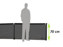 Obelink Basso 600 Laag Windscherm -Kampeer Speciaal Winkel obelink windscherm basso 600 7 ecommerce