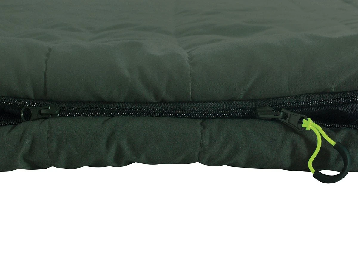 Outwell Camper Lux Double Forest Green Slaapzak - Afbeelding 6
