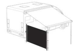 Thule Windscreen Windscherm -Kampeer Speciaal Winkel thule windscreen vast 2 ecommerce aa32